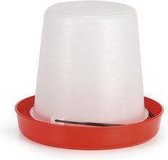 Plastic vogeldrinktoren van 6 liter.
