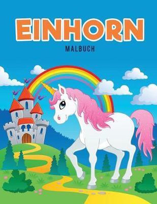 Einhorn Malbuch - cover