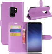 Samsung Galaxy S9+ Book Case Hoesje - Paars