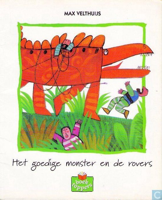 Het goedige monster en de rovers - cover