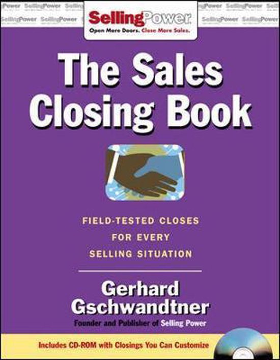 Sales Closing Book 9780071478601 Gerhard Gschwandtner Boeken bol