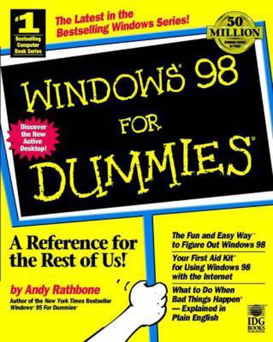 Windows 98 For Dummies - cover