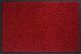 Deurmat Schoonloopmat Twister rood 60x80cm