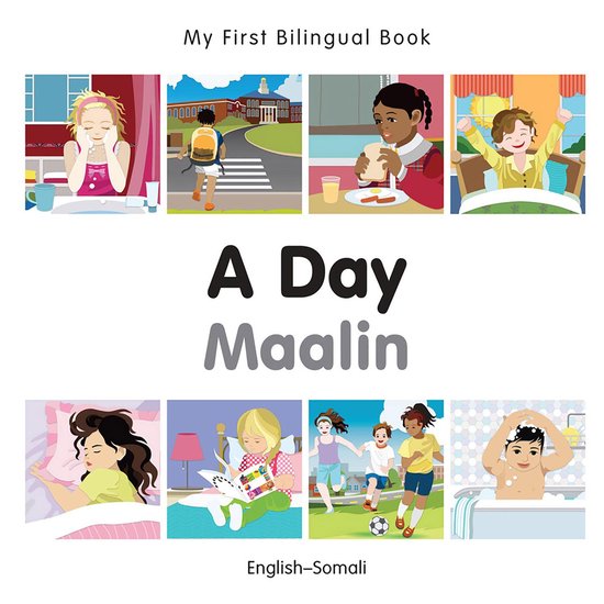My First Bilingual Book - My First Bilingual Book–A Day (E ... - cover