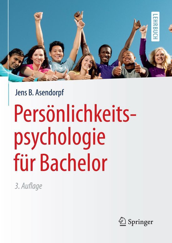 Springer-Lehrbuch - Persönlichkeitspsychologie für Bachelo ... - cover