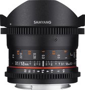 Samyang 12mm T3.1 Vdslr Ed As Ncs Fisheye - Prime lens - geschikt voor Sony Spiegelreflex