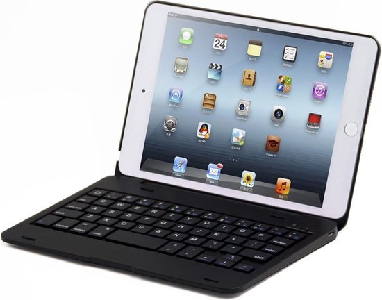 Knuppel Egypte Miljard Shop4 - iPad Mini 4 Toetsenbord Hoes - Bluetooth Keyboard Cover Zwart |  bol.com