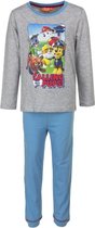 Paw patrol pyjama grijs met blauw maat 104
