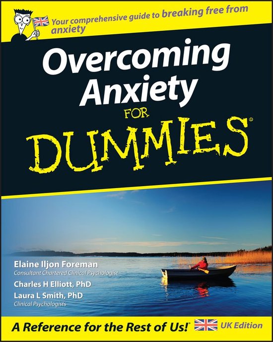 Overcoming Anxiety For Dummies, UK Edition - cover