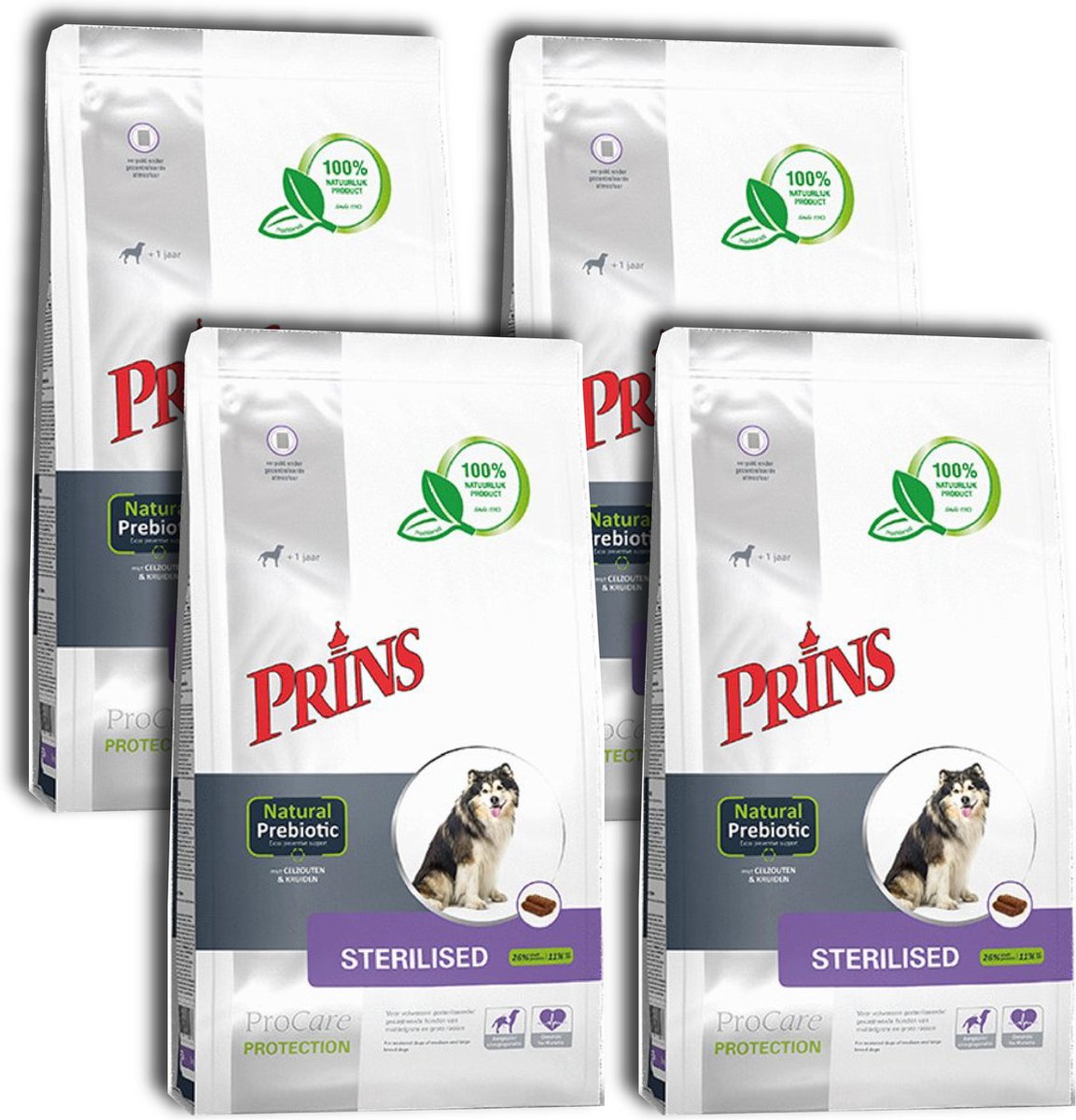 Prins Procare Protection Sterilised - 4 x 3 kg OP = OP