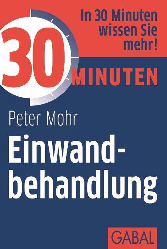 30 Minuten Einwandbehandlung - cover