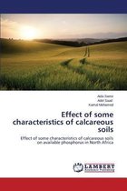 Effect of some characteristics of calcareous soils