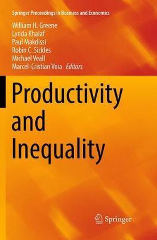 Springer Proceedings in Business and Economics- Productivity ... - cover