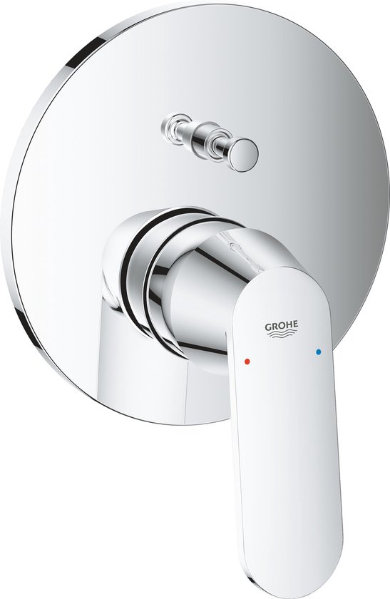 Foto: Grohe eurosmart cosmopolitan inbouw douchekraan douchemengkraan douche bad omstelling chroom