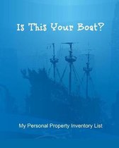 Is This Your Boat?