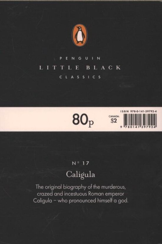 Caligula, Suetonius 9780141397924 Boeken
