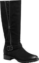 Graceland Dames schoenen maat 44 kopen? Kijk snel! | Graceland Zwarte laars sleehak Gratis Bezorgd & Retour