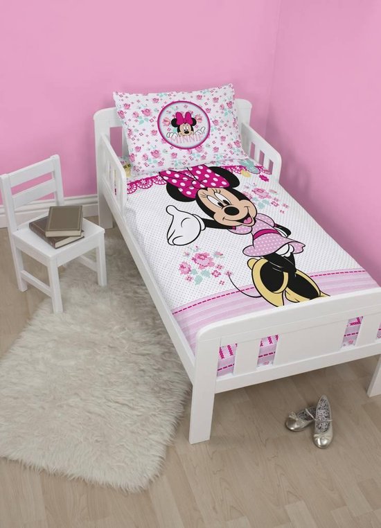 Boren Vochtig verrassing Disney Minnie Mouse Handmade - Dekbedovertrek - Eenpersoons - 120 x 150 cm  - Roze | bol.com