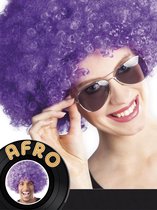 12 stuks: Pruik Afro - paars