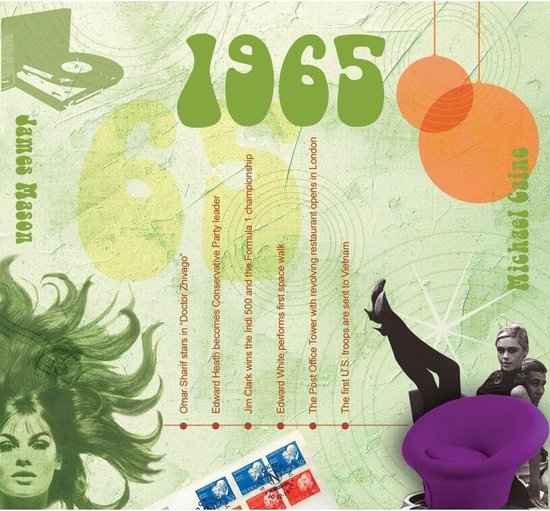 Carte Cd D Anniversaire Historique 1965 Bol Com