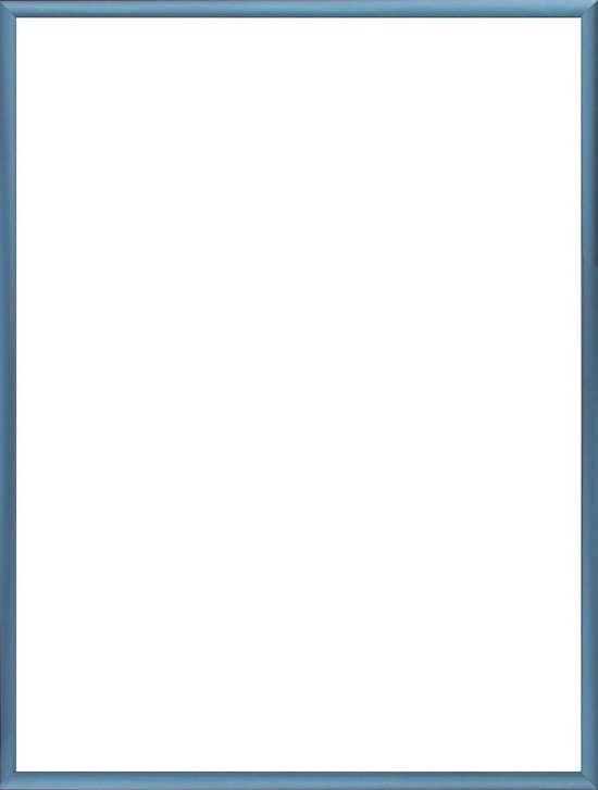 Homedecoration Almelo - Cadre photo - Format photo - 56 x 100 cm - Bleu acier