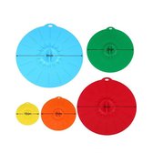 Siliconen deksels voor kom, magnetronafdekking, verschillende maten Siliconen deksels voor kom, magnetronafdekking, verschillende maten