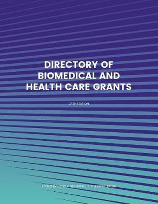 Directory of Biomedical and Health Care Grants - cover