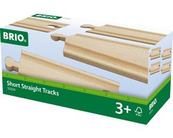 BRIO Halve rechte rails - 33334