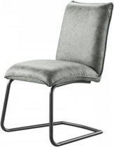 STOEL POWER ZWART STOF SOFT STEEL - Set van 4