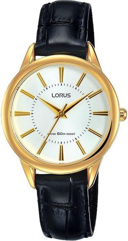 Lorus RG206NX9 horloge dames - zwart - edelstaal doubl�