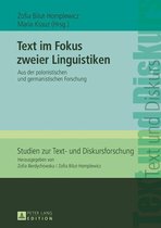 Studien zur Text- und Diskursforschung 21 - Text im Fokus zweier Linguistiken
