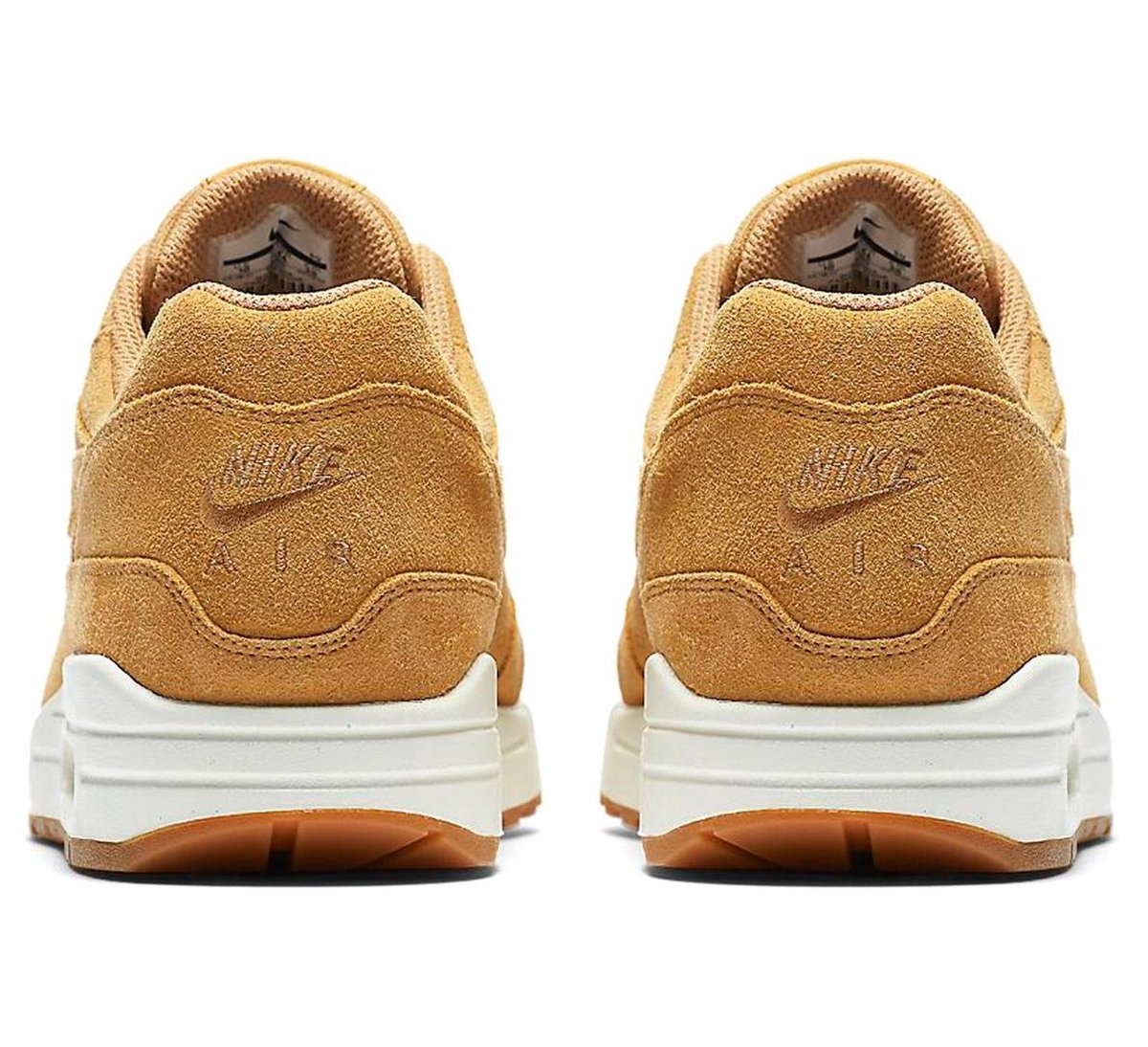 bedrag Gewend patroon Nike Air Max 1 Premium Sneakers - Maat 38.5 - Mannen - licht bruin | bol.com