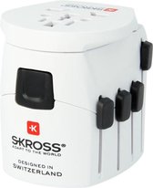 Skross PRO - World Universeel Universeel Wit netstekker adapter