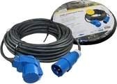 Verlengkabel CEE/Haakse Koppeling - 30 mtr