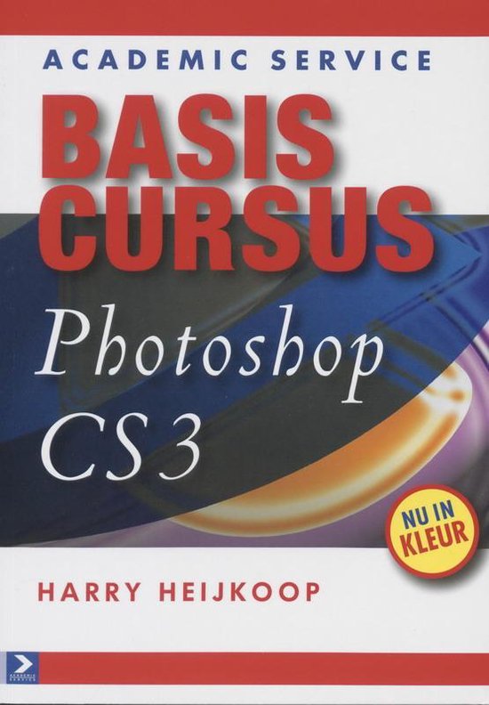 Cover van het boek 'Basiscursus Photoshop CS3' van H. Heijkoop