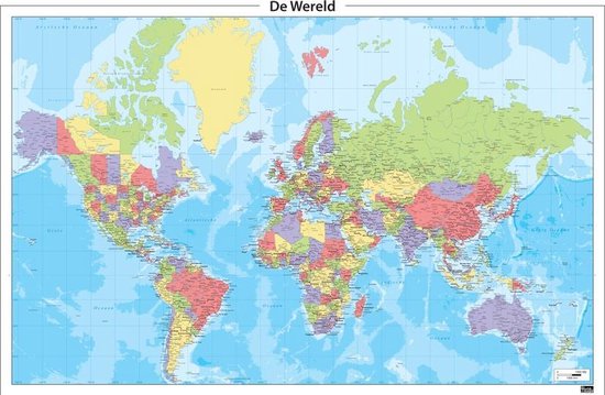 wereldkaart | bol.com