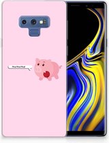 Geschikt voor Samsung Galaxy Note 9 Uniek TPU Hoesje Pig Mud