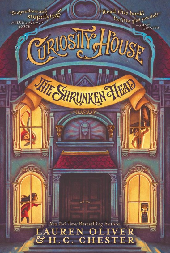 Curiosity House 1 - Curiosity House: The Shrunken Head - cover