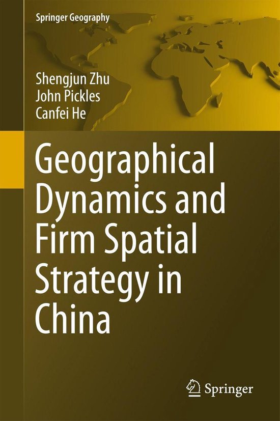 Springer Geography - Geographical Dynamics and Firm Spatial  ... - cover