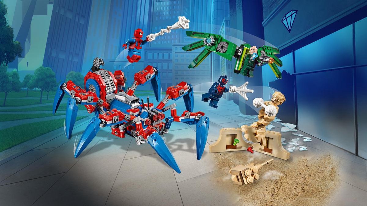LEGO Marvel Super Heroes Marvel Spider-Man : Le véhicule araignée de  Spider-Man 76114... | bol.com