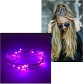 Ibiza Hairwraps Meisjes accessoires Ibiza Hairwraps Haarlights lila ONE - Haar lichtjes