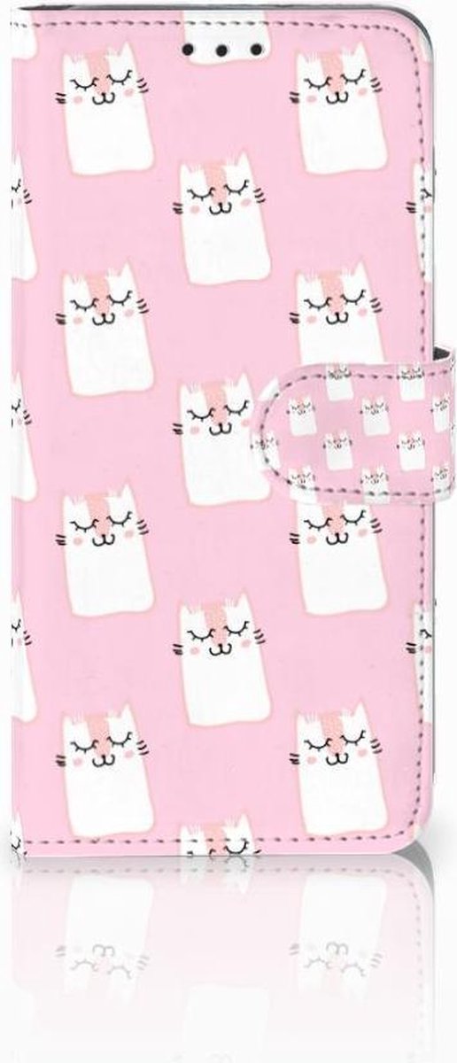 Samsung Galaxy S10 Plus Telefoonhoesje met Pasjes Sleeping Cats