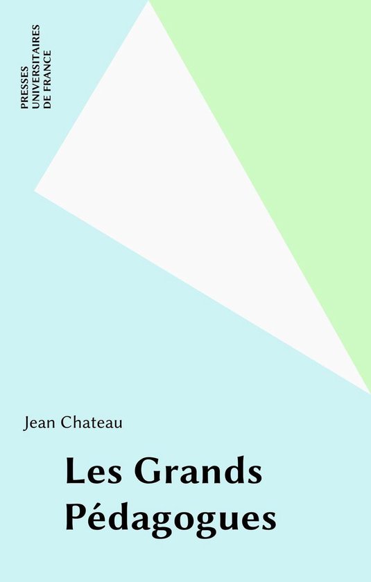 Les Grands Pédagogues - cover