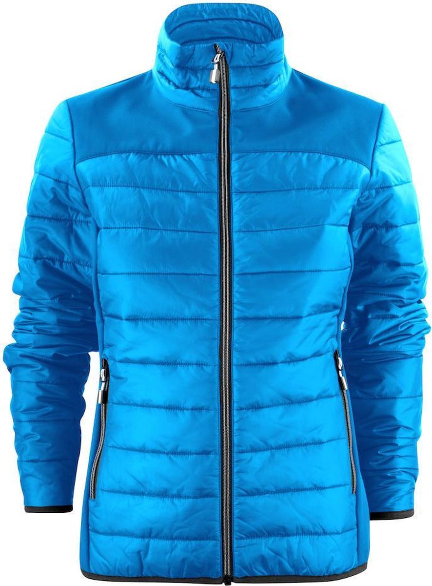 Printer Expedition Lady jacket softshell polyester bluesign Oceaanblauw
