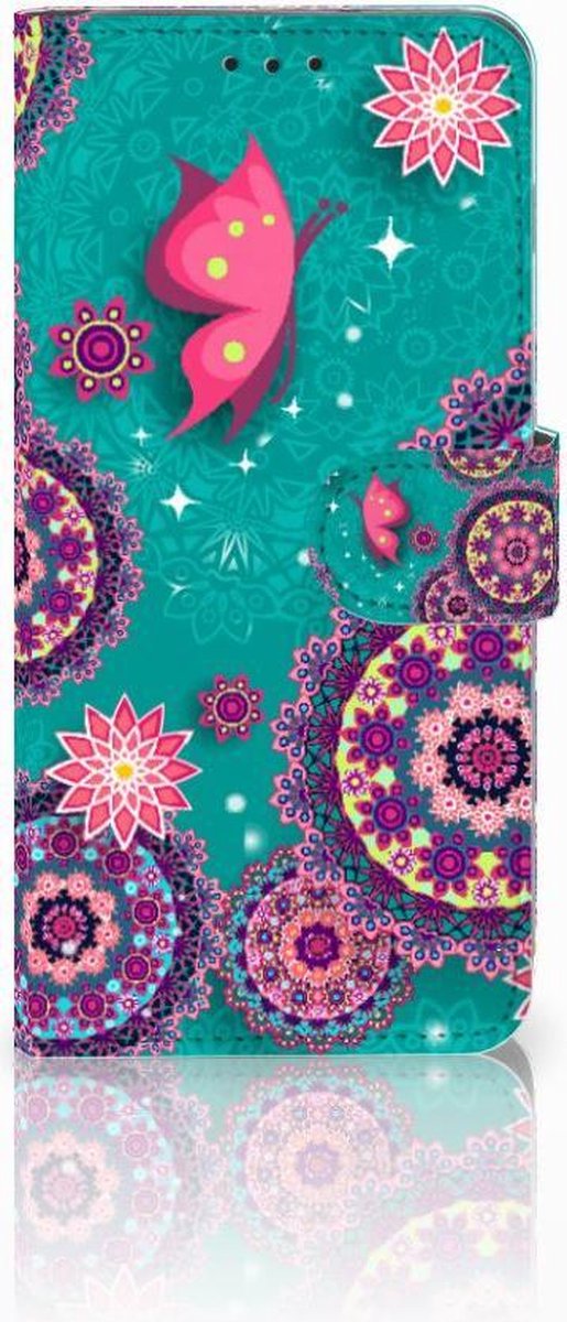 Samsung Galaxy S10 Plus Hoesje Cirkels en Vlinders