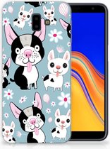 Geschikt voor Samsung Galaxy J6 Plus (2018) TPU Hoesje Design Hondjes
