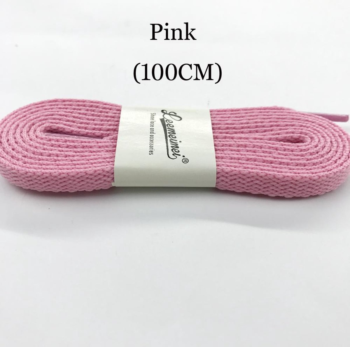 2 Paar mooie Schoenveters - 100 cm - Roze - Veter - Lace - Strikken - Kleur