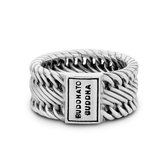 Buddha to Buddha Ring Edwin small Maat 22 zilver 812
