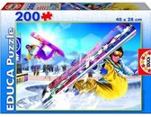 Legpuzzel - 200 stukjes - Snowboard - Educa Puzzel