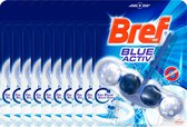 Bref Blue Active Hygiëne - 10 x 50 gr - WC Blok - Voordeelverpakking